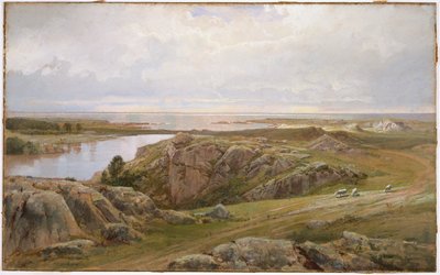 Lily Pond, Newport by William Trost Richards